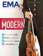 EMAg Fall 2015 cover featuring a man holding a violin