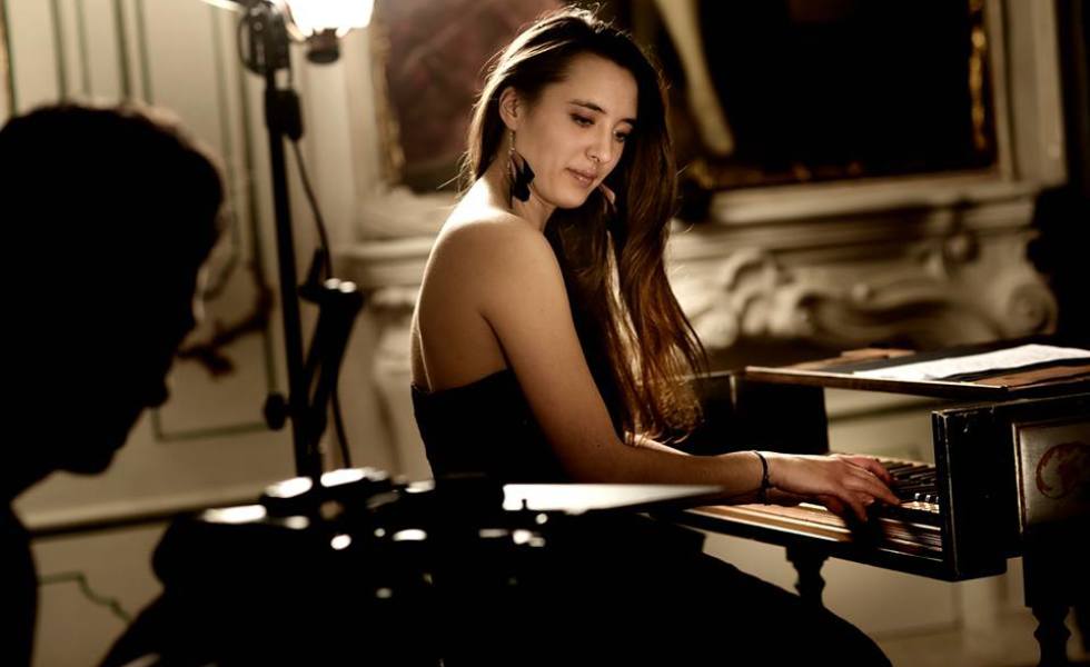 French harpsichordist Nadja Saulnier, who shared Second Prize at the 2012 Jurow Competition