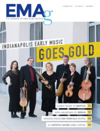 EMAg Summer 2016 Cover image featuring Indianapolis Early Music