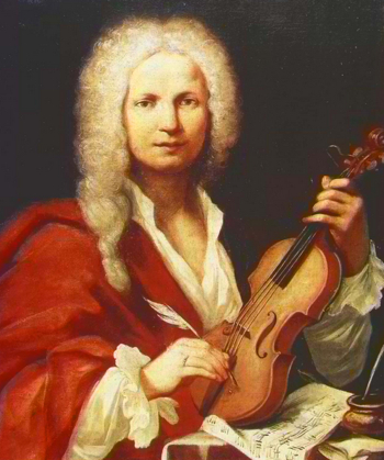 Antonio Vivaldi, inspiration for the Vivaldi Project. (1723 portrait by unknown artist in the Museo Internazionale e Biblioteca della Musica di Bologna)