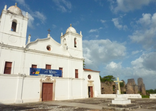 The baroque church in Alcântara, Brazil.