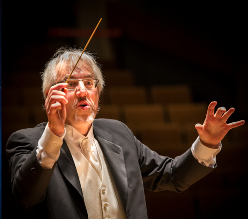 Maute became a conductor after performing as recorder player and baroque flutist. (Photo by Gilles Brissette)