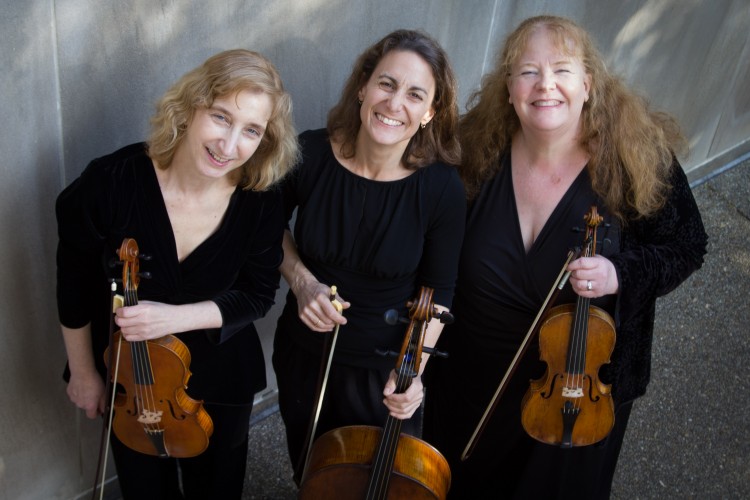 Vivaldi Project members are violinist Elizabeth Field, cellist Stephanie Vail and violinist-violist Allison Edberg Nyquist. (Marion Meakem Photography)