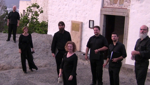 Cappella Romana at the Cave of the Apocalypse on the Greek island of Patmos in 2011.
