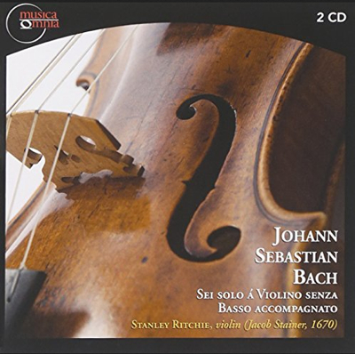 Ritchie's recording of Bach’s sonatas and partitas for solo violin was released in 2013. 