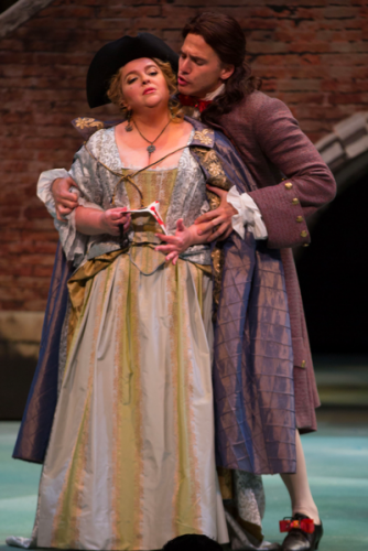 Karina Gauvin and Douglas Williams in 'Le Carnival de Venise.'