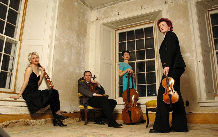 The Eybler Quartet performs Johann Baptist Vanhal's Six Quartets, Op. 6, on its new recording. (Photo courtesy of the Eybler Quartet) 