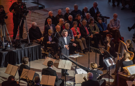 The Handel and Haydn Society, shown at the Metropolitan Museum, returns to Tanglewood on Aug. 9. (Stephanie Berger) 