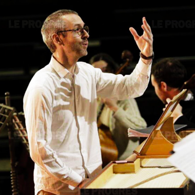 Sébastien Daucé (Photo courtesy of Ensemble Correspondance)