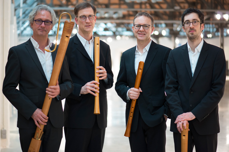 The Flanders Recorder Quartet is disbanding after 30 distinguished years of music-making. (Photo by Koen Beets)