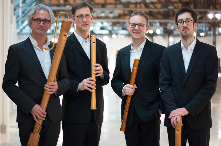 The Flanders Recorder Quartet is disbanding after 30 distinguished years of music-making. (Photo by Koen Beets) 