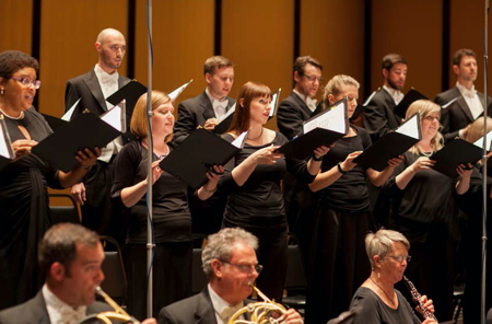 The Music of the Baroque Orchestra and Chorus in concert.