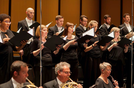 The Music of the Baroque Orchestra and Chorus in concert. 