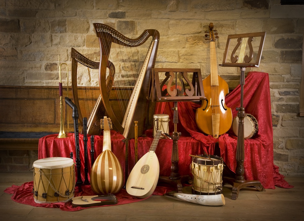 a collection of period instruments