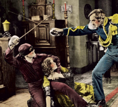 Silent Movie Superhero