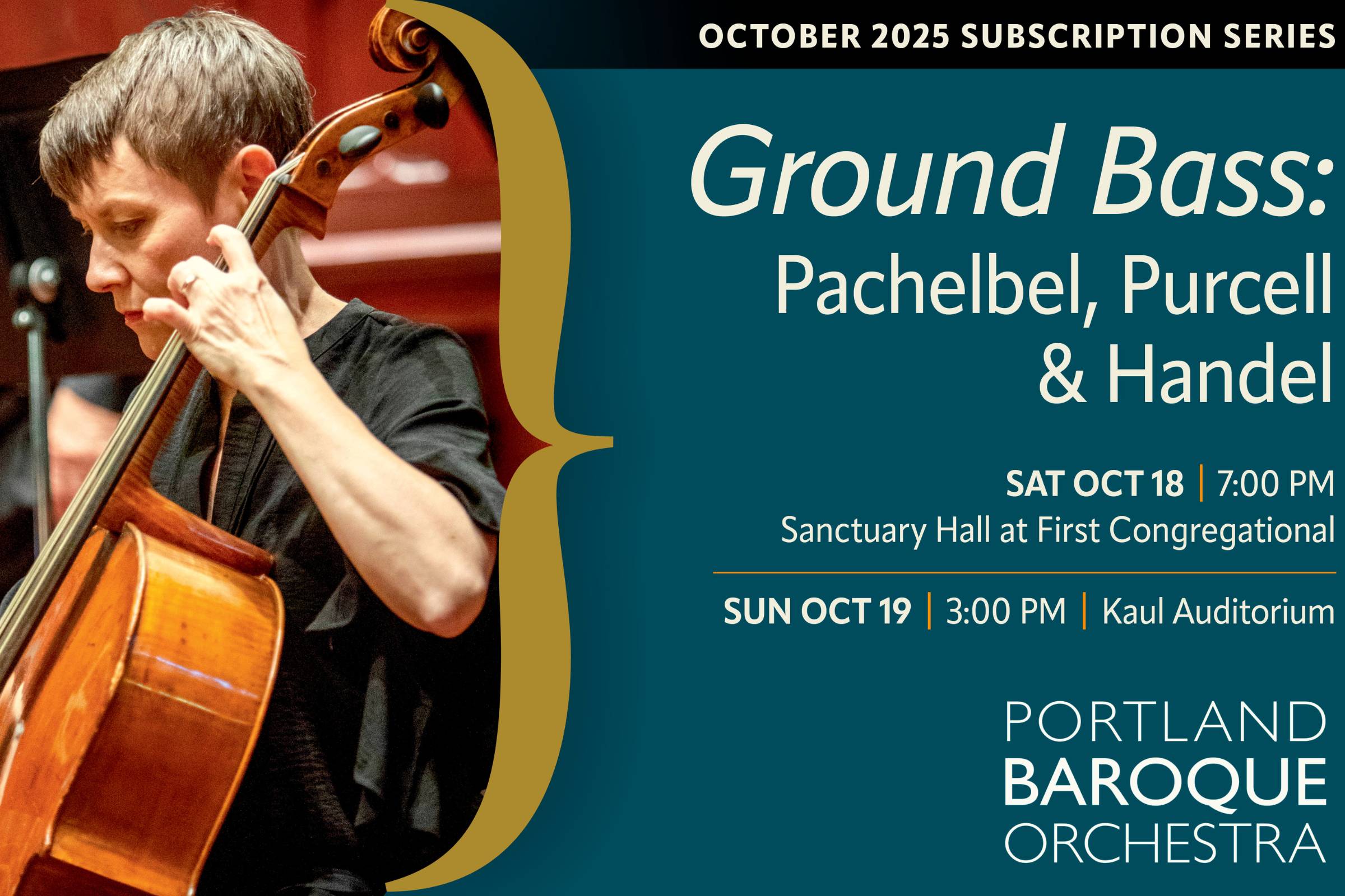 Ground Bass: Pachelbel, Purcell & Handel
