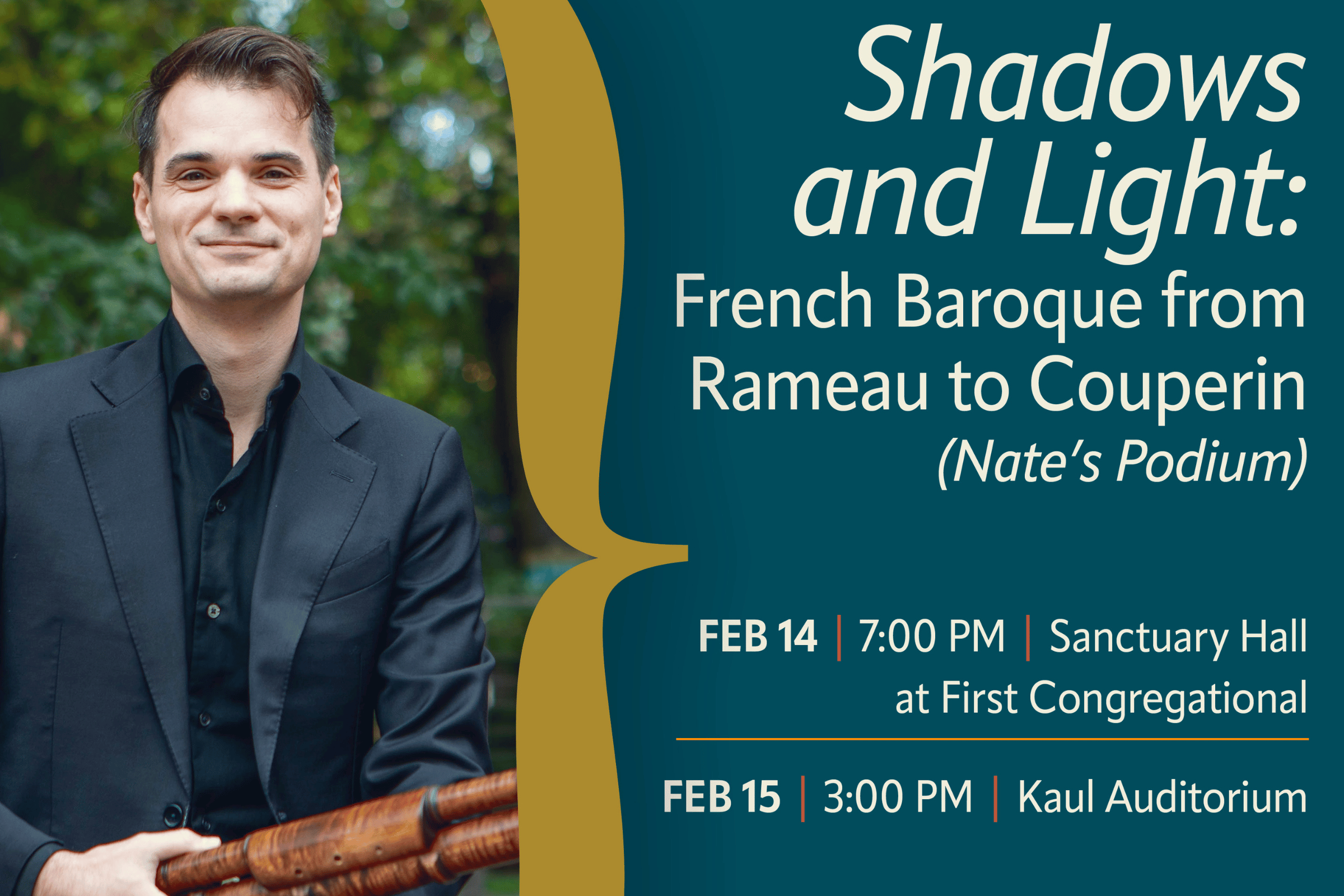 Shadows & Light: French Baroque from Rameau to Couperin
