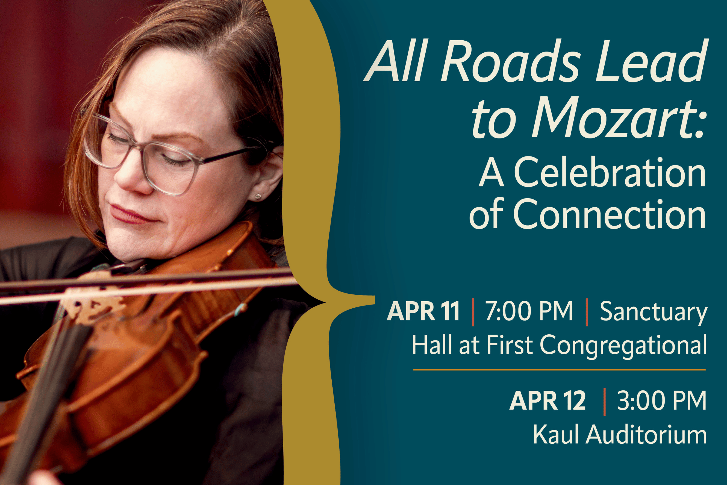 All Roads Lead to Mozart: A Celebration of Connections