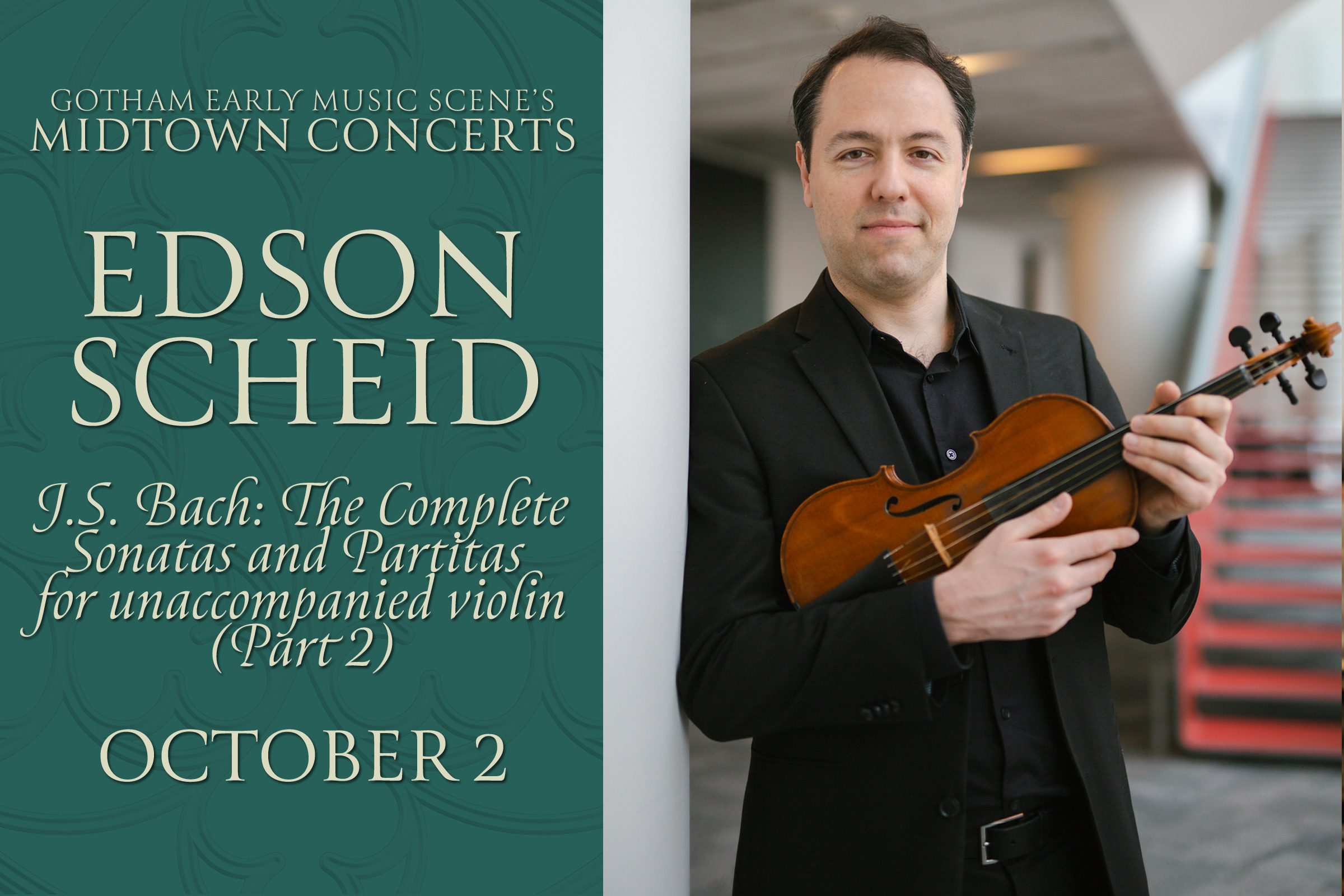 Midtown Concerts: Edson Scheid [Live and On-Line]