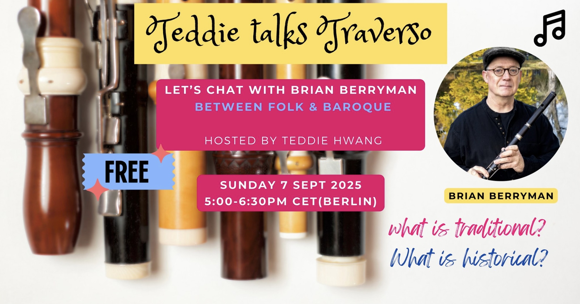 Teddie Talks Traverso - "Let's Chat with Brian Berryman"