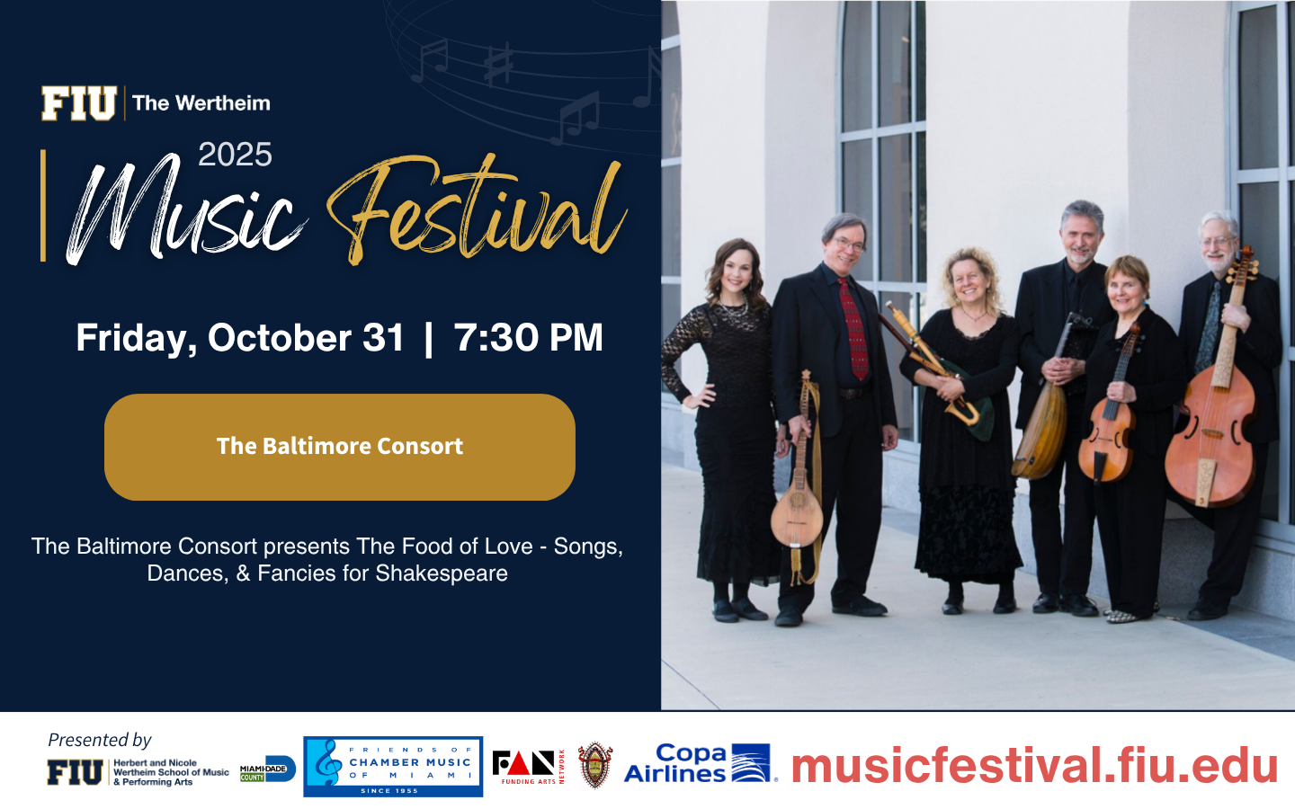 Baltimore Consort at Florida International University