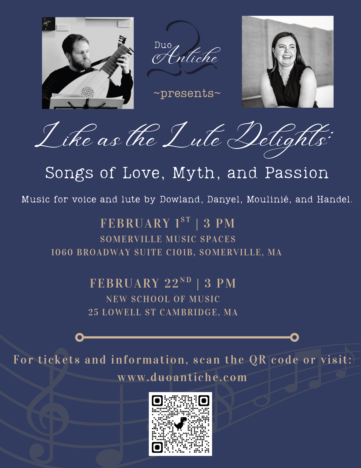 Like as the Lute Delights: Songs of Love, Myth, and Passion