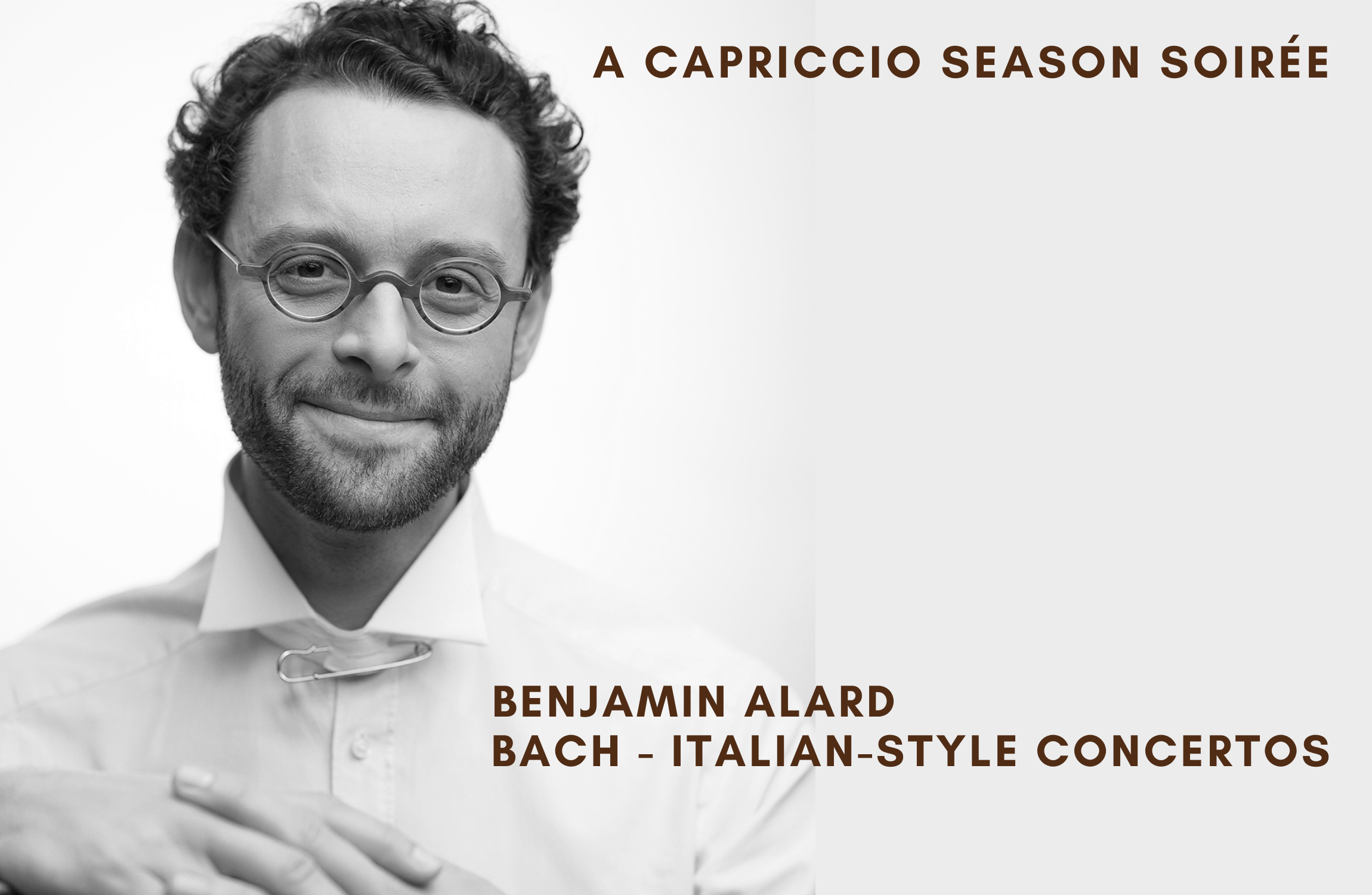Harpsichordist Benjamin Alard plays Bach's 'Italian Style' Concertos