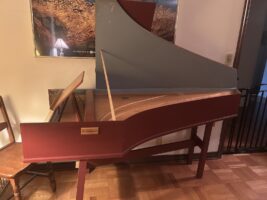 Flemish single harpsichord