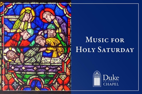 Music for Holy Saturday: French Baroque Lamentations and Miserere