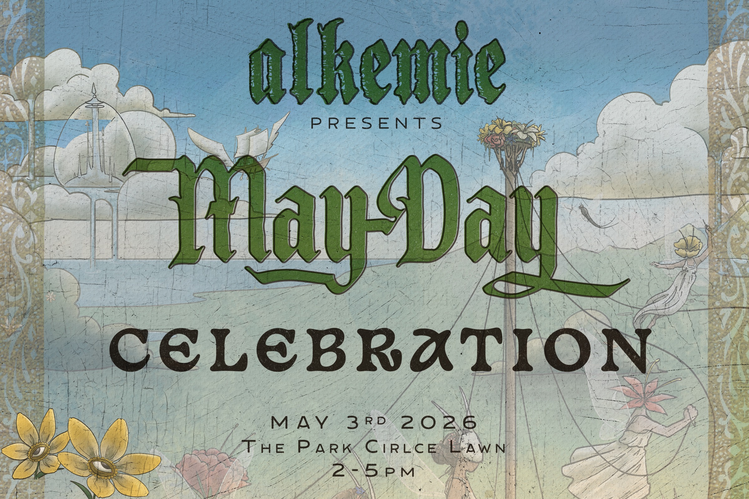 Alkemie celebrates May Day in Prospect Park