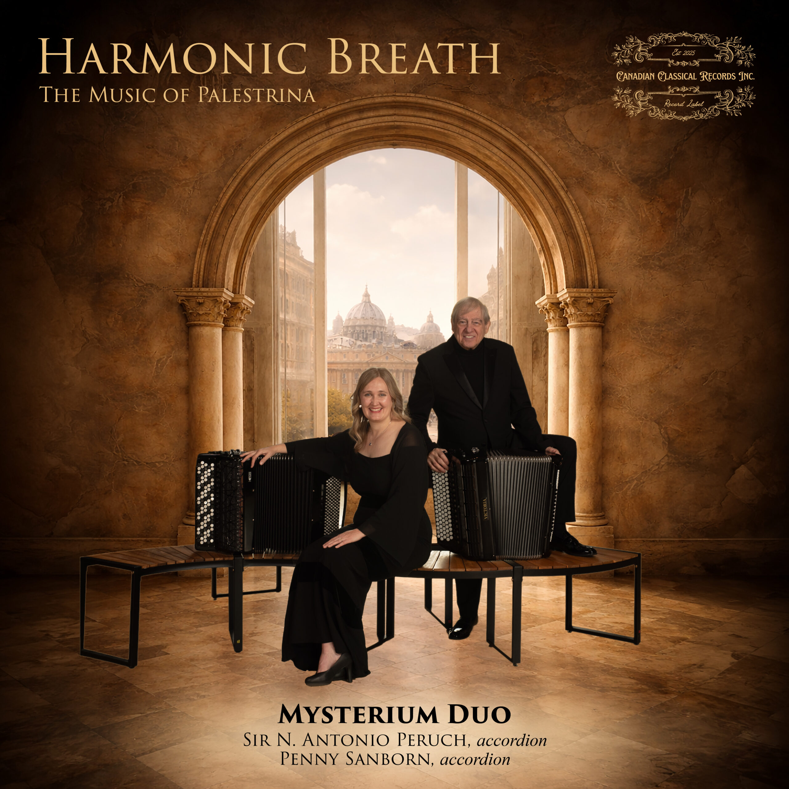 Mysterium Duo Releases Harmonic Breath, The Music of Palestrina