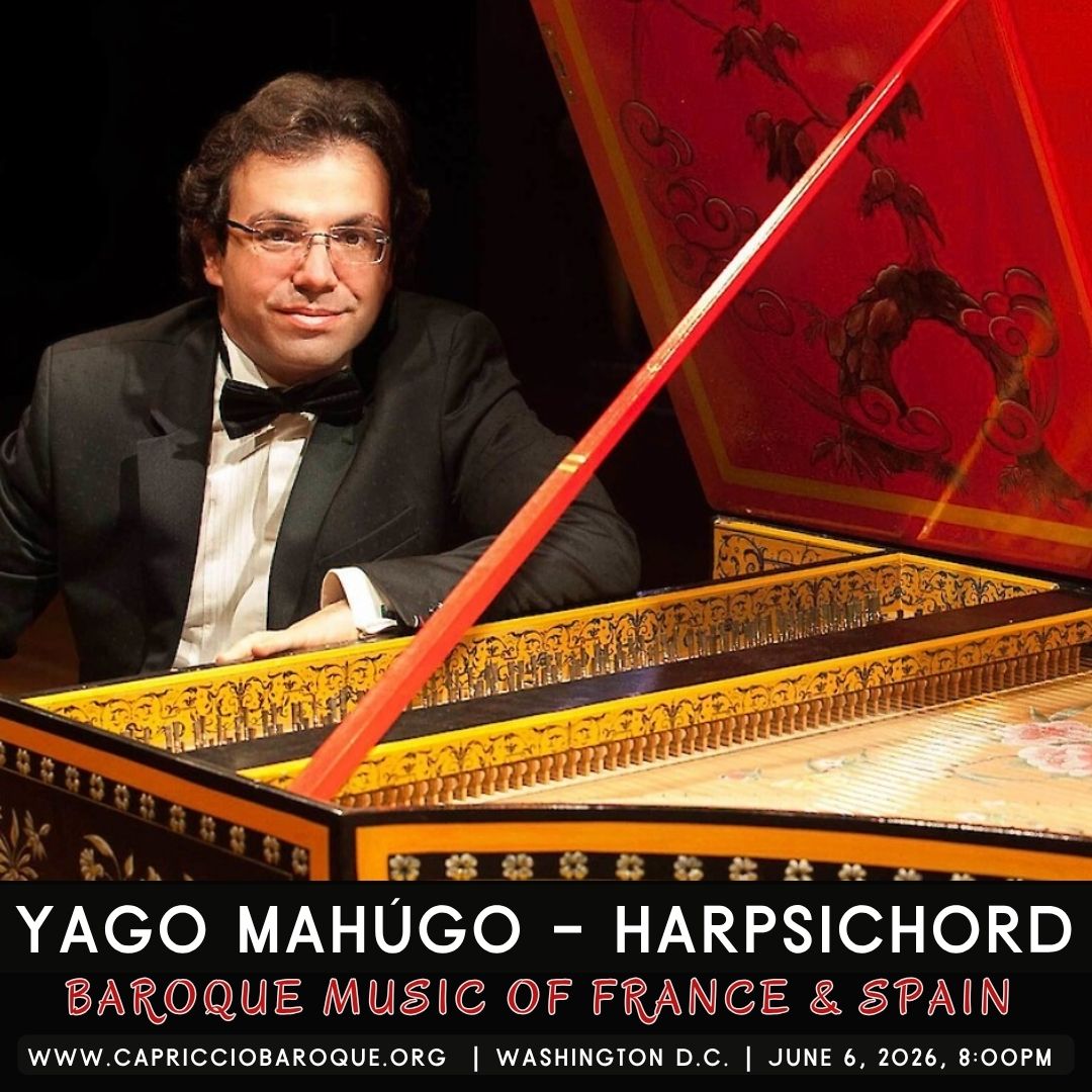 Spanish harpsichordist Yago Mahúgo plays Baroque music of Spain & France