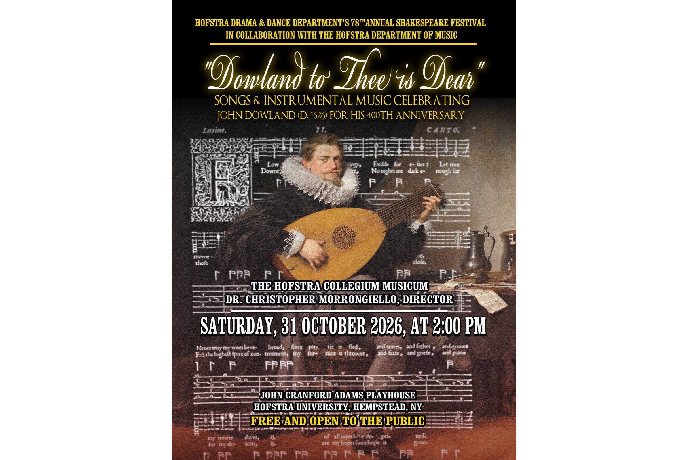 "Dowland to Thee is Dear"
